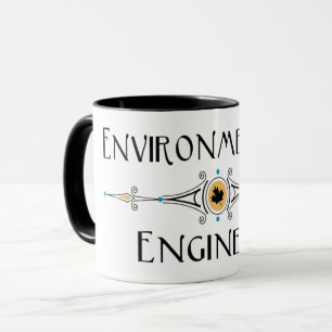 Caneca Linha Decorativa do Engenheiro Ambiental