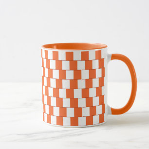 Caneca Linhas confusas Laranja