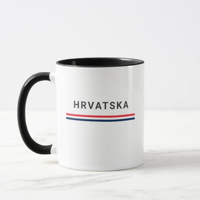 Caneca Linhas da Croácia (Esquerda)