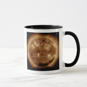 Caneca Linhas de campo magnético no Sun 2