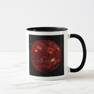 Caneca Linhas de campo magnético no Sun 3
