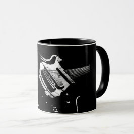 Caneca Linhas de Música - Guitar Mug