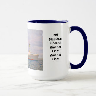 Caneca Linhas do milivolt Maasdam Holland América