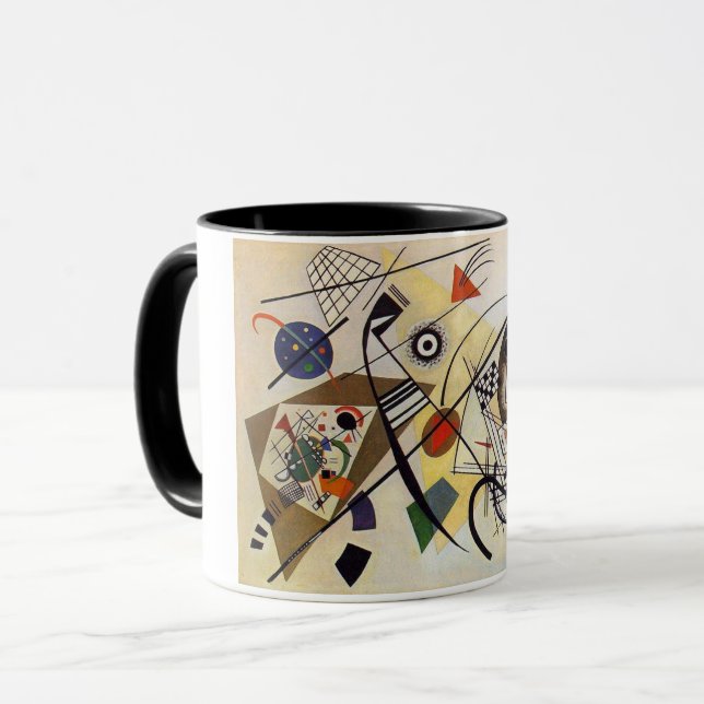 Caneca Linhas transversais (Frente Esquerda)
