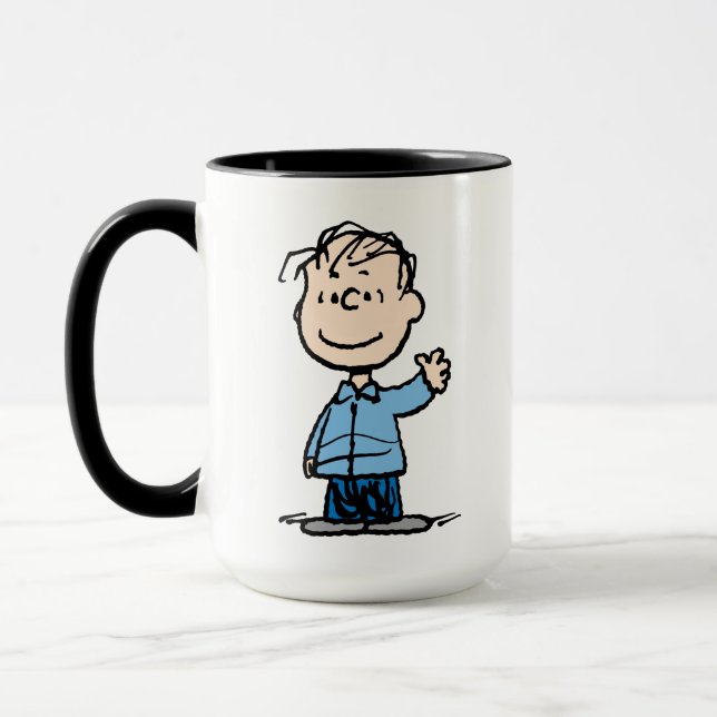Caneca Linus Waving (Esquerda)
