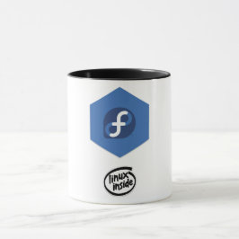 Caneca Linux Fedora Mug