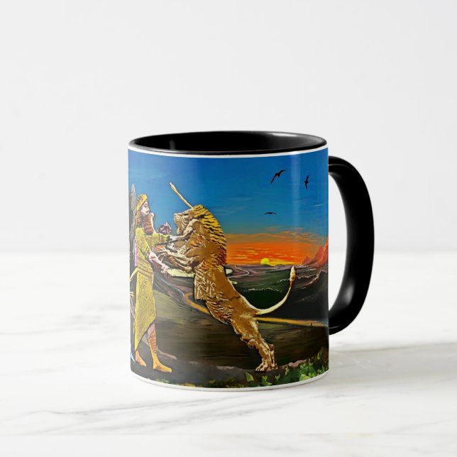 Caneca Lion Hunter Mug (Frente Esquerda)