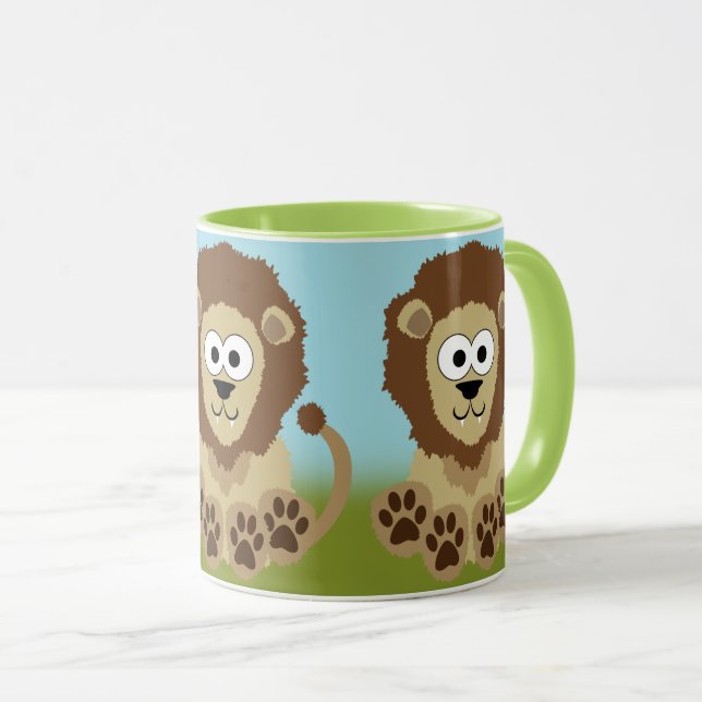 Caneca Lion Mug (Frente Esquerda)