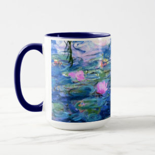 Caneca Lírios de Água Rosa Monet