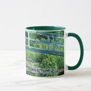 Caneca Lírios e Ponte Japonesa, Claude Monet