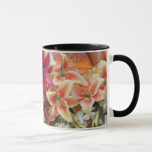 Caneca Lírios orientais