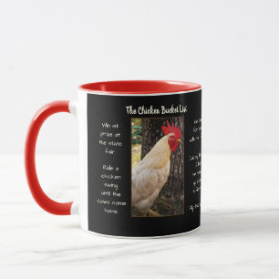 Caneca Lista de Baldes de galinha