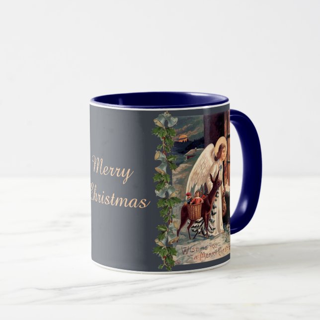 Caneca Little Angel com Deer (Frente Esquerda)