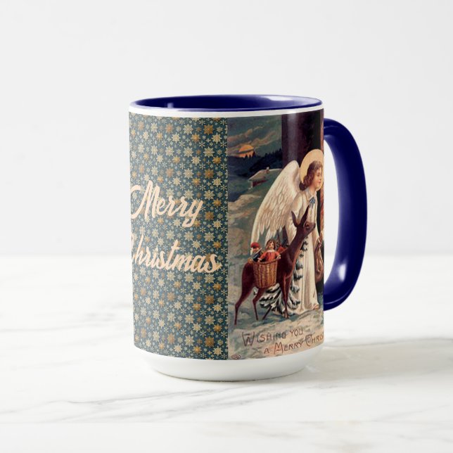 Caneca Little Angel com Deer (Frente Esquerda)