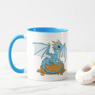 Caneca Little Blue Dragon