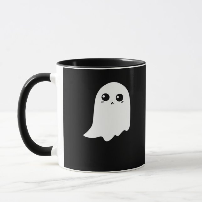 Caneca Little Boo Engraçado Meme (Esquerda)