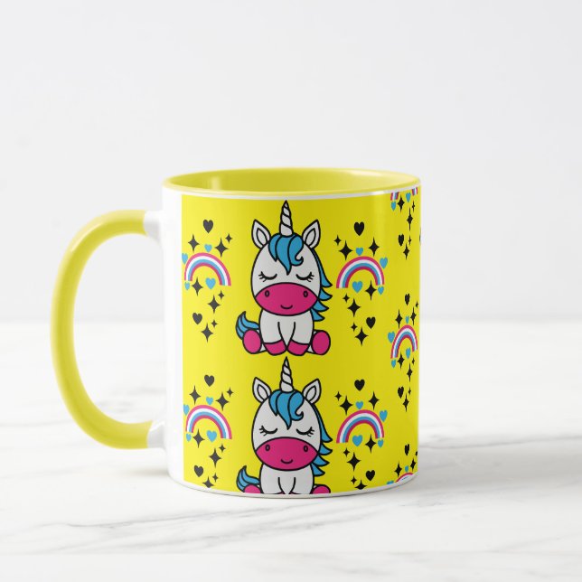 Caneca Little Girls Unicorn Pony (Esquerda)