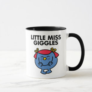 Caneca Little Miss Giggles   Letra negra