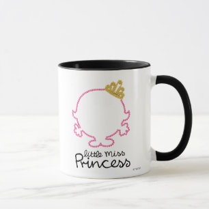 Caneca Little Miss Princesa Face Vazio