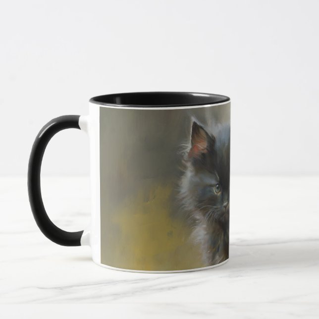 Caneca Little Shadow Black Kitten (Esquerda)