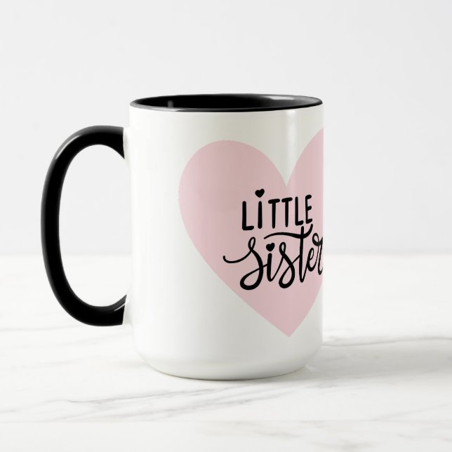 Caneca Little Sister Heart Mug (Esquerda)