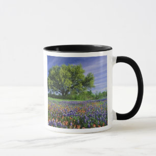 Caneca Live Oak & Texas Paintbrush, e Texas