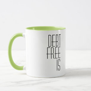 Caneca 'Livre de Dívidas É o Caminho' Jornada sem Dívidas