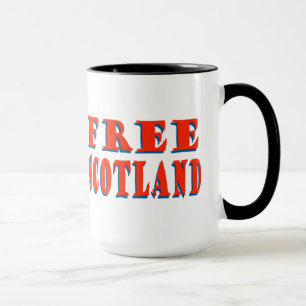 Caneca livre de Scotland