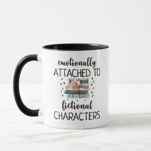 Caneca Livro Engraçado Amante Citação na Tipografia Moder