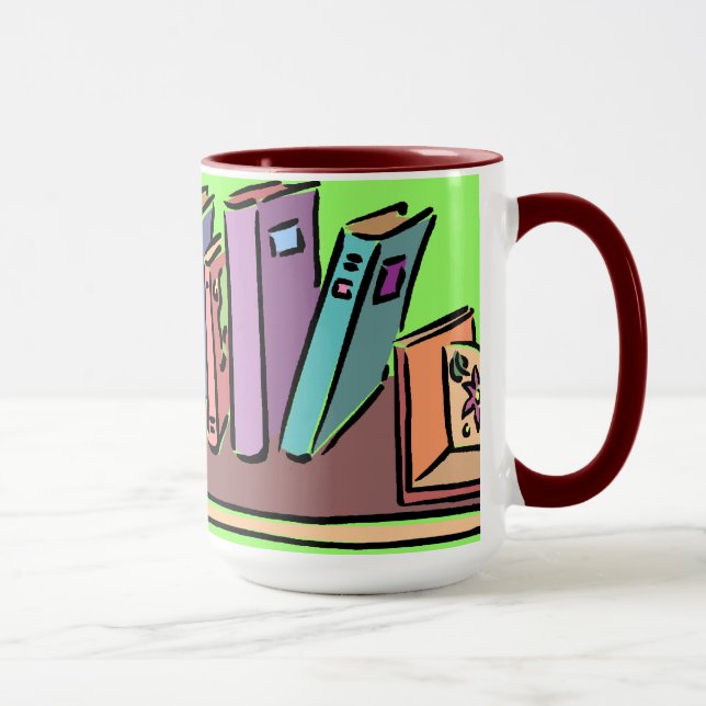 Caneca Livros (Direita)