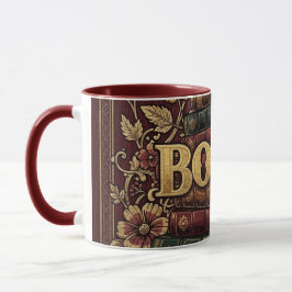 Caneca Livros Amantes de Livros Escritores Leitores Bibli