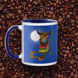Caneca Livros de Coruja