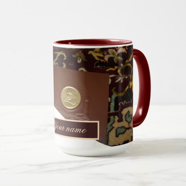 Caneca Livros do século passado (Frente Esquerda)