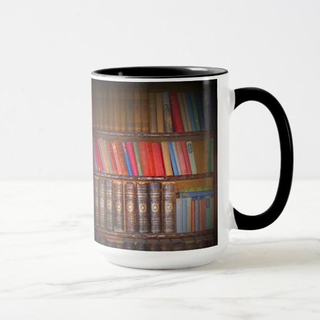 Caneca Livros do vintage (Direita)