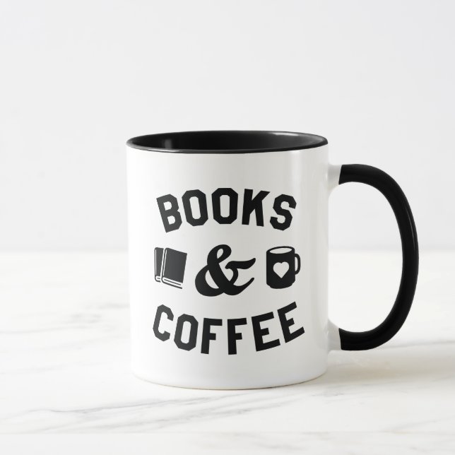 Caneca Livros E Café (Direita)