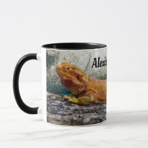 Caneca Lizard de Dragão Carborado Personalizado para Adu