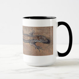 Caneca "Lizard on Sand" Realista