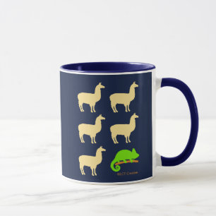 Caneca Llama Llama Llama Llama Llama Chameleon