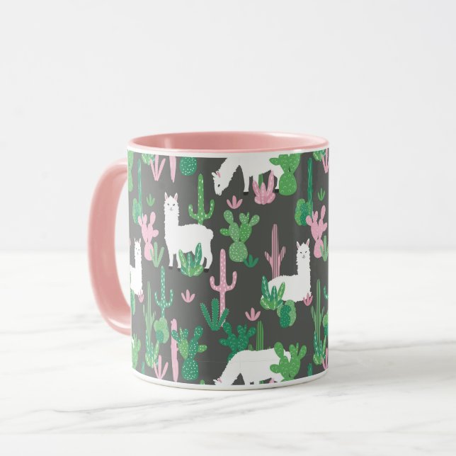 Caneca Llamas Mug (Frente Esquerda)