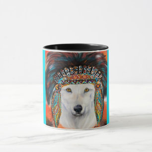 Caneca Lobo Branco