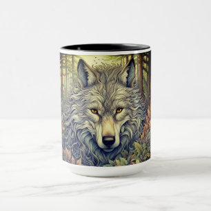 Caneca Lobo Cinzento