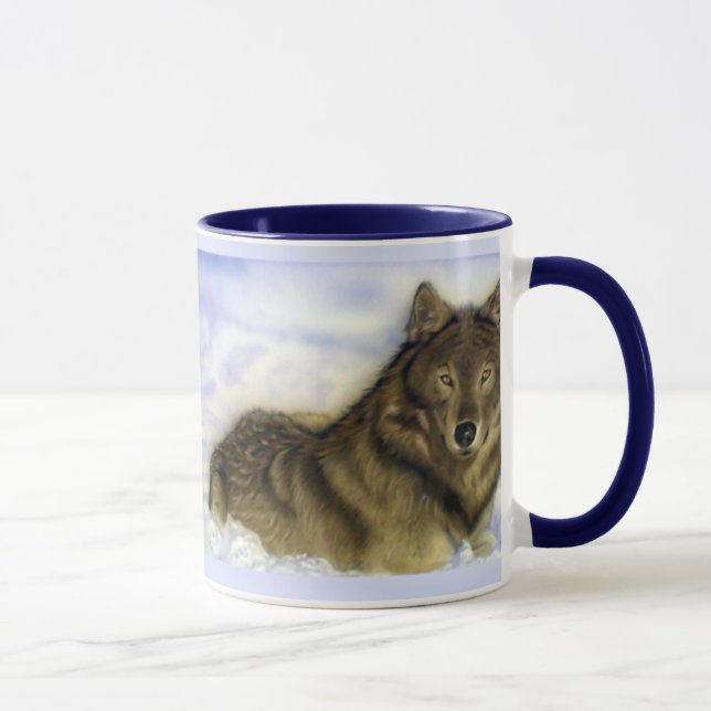 Caneca Lobo do inverno (Direita)