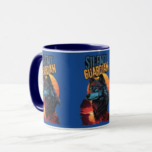 Caneca Lobo Étero: Matizes Sunitas e Olhos Piercos