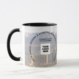 Caneca Local da Conferência F+Business Foto Logotipo Pers