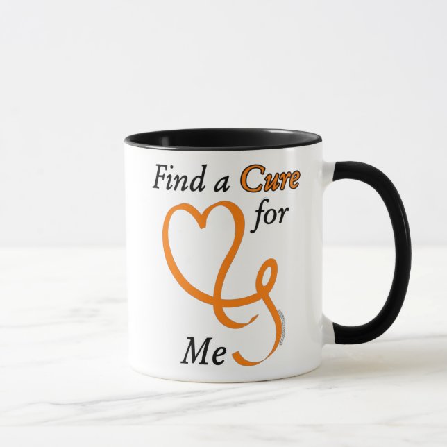 Caneca Localizar um Cure/Heart/Me...RSD/CRPS (Direita)