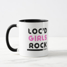 Caneca "Loc'd Girls Rock" Dreadlock Appreciation Mug