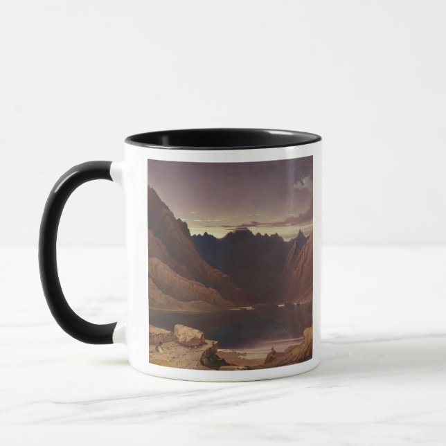 Caneca Loch Coruisk, ilha de Skye - alvorecer, c.1826-32 (Esquerda)