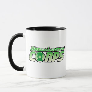 Caneca Logotipo 2 da Gren Lantern Corps