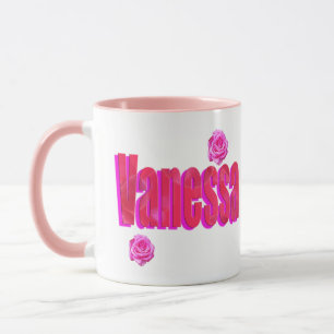 Caneca Logotipo conhecido de Vanessa,