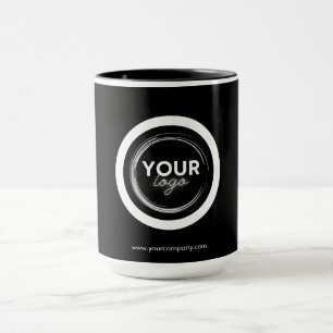 Caneca Logotipo Corporativo Empresarial Minimalista